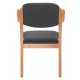 Renwa Wooden Visitor Chair 